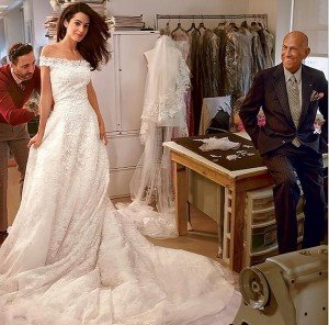 Vestido de novia, Amal Alamuddin