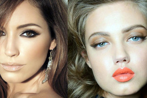 Al natural, brillo en la mirada y labios naranja: tendencias en maquillaje 2014